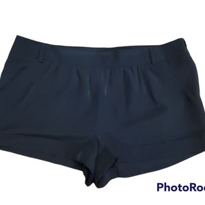 Express Black Side Hip Zip Shorts  Size 14